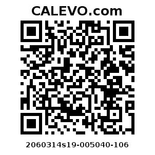 Calevo.com Preisschild 2060314s19-005040-106
