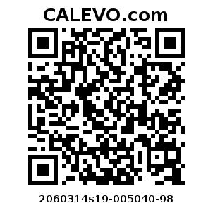 Calevo.com Preisschild 2060314s19-005040-98