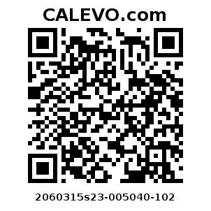 Calevo.com pricetag 2060315s23-005040-102