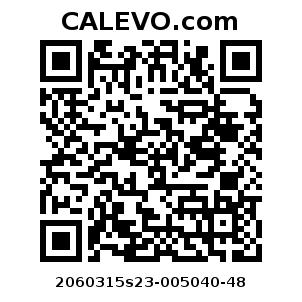 Calevo.com Preisschild 2060315s23-005040-48