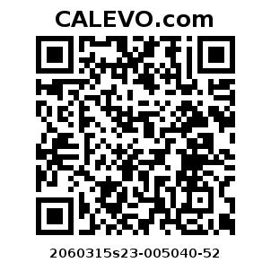 Calevo.com Preisschild 2060315s23-005040-52
