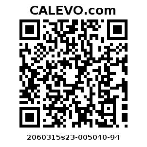 Calevo.com Preisschild 2060315s23-005040-94