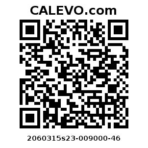 Calevo.com pricetag 2060315s23-009000-46
