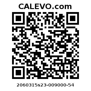 Calevo.com Preisschild 2060315s23-009000-54
