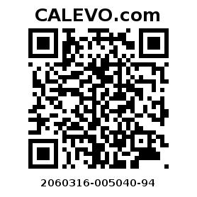 Calevo.com Preisschild 2060316-005040-94