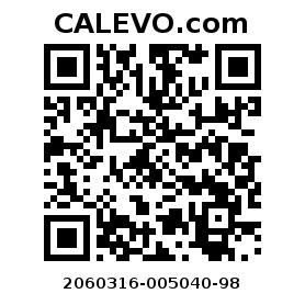 Calevo.com Preisschild 2060316-005040-98