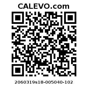 Calevo.com Preisschild 2060319s18-005040-102