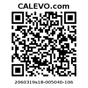 Calevo.com Preisschild 2060319s18-005040-106