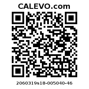 Calevo.com Preisschild 2060319s18-005040-46