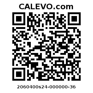 Calevo.com Preisschild 2060400s24-000000-36