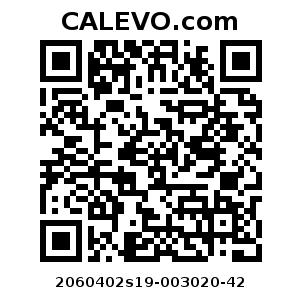 Calevo.com Preisschild 2060402s19-003020-42