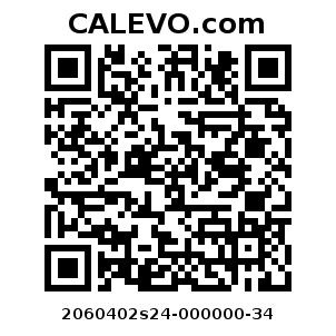 Calevo.com Preisschild 2060402s24-000000-34