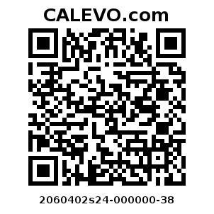 Calevo.com Preisschild 2060402s24-000000-38
