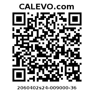 Calevo.com Preisschild 2060402s24-009000-36