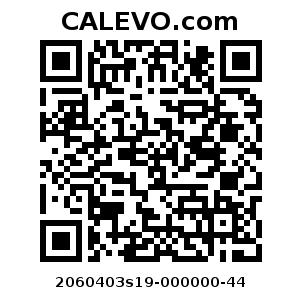 Calevo.com Preisschild 2060403s19-000000-44