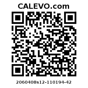 Calevo.com pricetag 2060408s12-110194-42