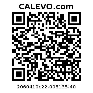 Calevo.com Preisschild 2060410c22-005135-40