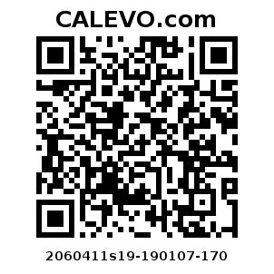 Calevo.com Preisschild 2060411s19-190107-170