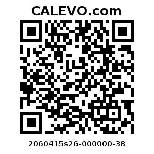 Calevo.com Preisschild 2060415s26-000000-38