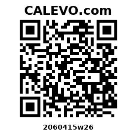 Calevo.com Preisschild 2060415w26