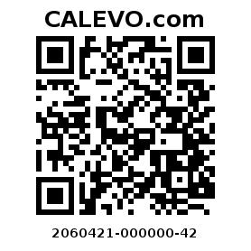 Calevo.com Preisschild 2060421-000000-42