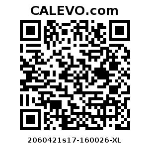 Calevo.com Preisschild 2060421s17-160026-XL