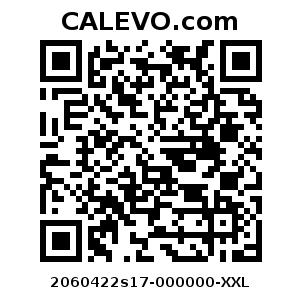 Calevo.com Preisschild 2060422s17-000000-XXL