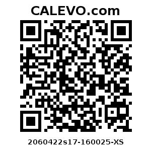 Calevo.com Preisschild 2060422s17-160025-XS