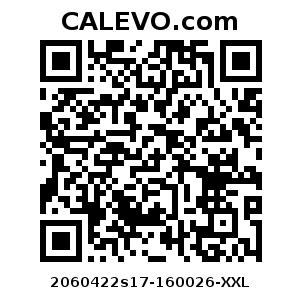 Calevo.com pricetag 2060422s17-160026-XXL