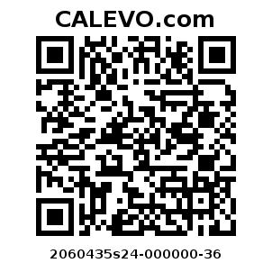 Calevo.com pricetag 2060435s24-000000-36