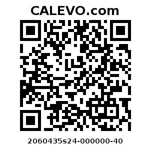 Calevo.com pricetag 2060435s24-000000-40
