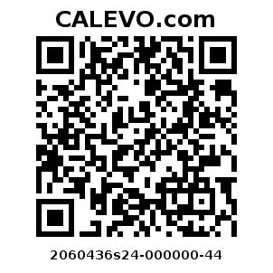 Calevo.com pricetag 2060436s24-000000-44
