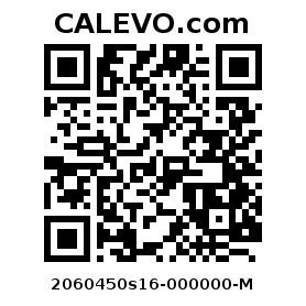 Calevo.com Preisschild 2060450s16-000000-M