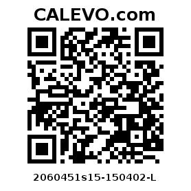 Calevo.com Preisschild 2060451s15-150402-L