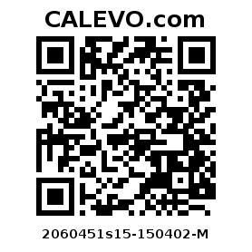 Calevo.com Preisschild 2060451s15-150402-M