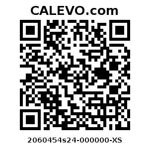 Calevo.com Preisschild 2060454s24-000000-XS