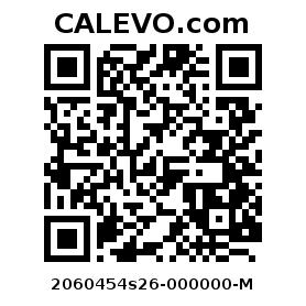 Calevo.com Preisschild 2060454s26-000000-M