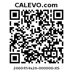 Calevo.com Preisschild 2060454s26-000000-XS