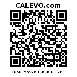 Calevo.com Preisschild 2060455s26-000000-128+
