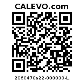 Calevo.com Preisschild 2060470s22-000000-L