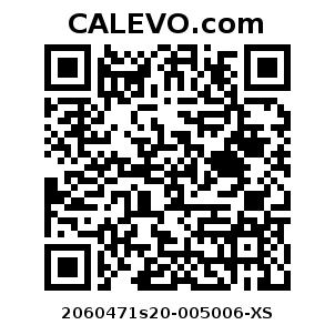 Calevo.com Preisschild 2060471s20-005006-XS