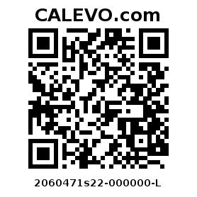 Calevo.com Preisschild 2060471s22-000000-L