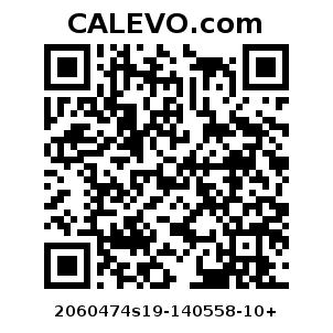 Calevo.com Preisschild 2060474s19-140558-10+