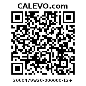 Calevo.com Preisschild 2060479w20-000000-12+