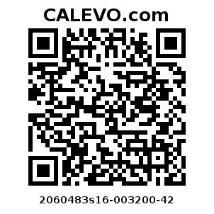 Calevo.com pricetag 2060483s16-003200-42
