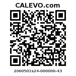 Calevo.com pricetag 2060501s24-000000-43