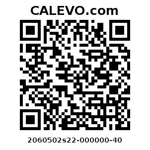 Calevo.com Preisschild 2060502s22-000000-40