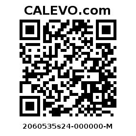 Calevo.com pricetag 2060535s24-000000-M