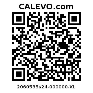 Calevo.com pricetag 2060535s24-000000-XL
