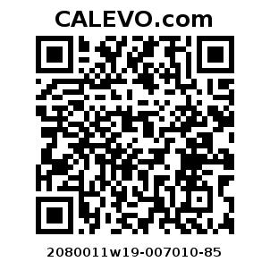 Calevo.com Preisschild 2080011w19-007010-85